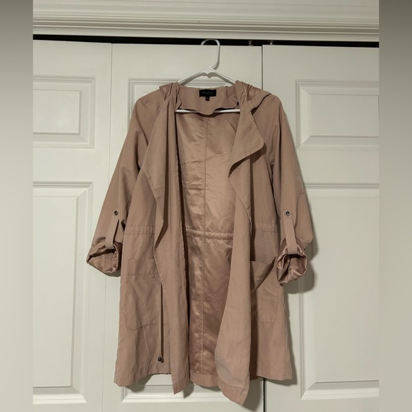 Be Cool Los Angeles Blush Pink Spring Jacket, Size: Medium - Picture 2 of 6